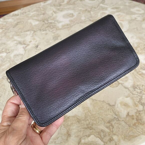 Loewe Anagram Padlock Zip Around Calfskin Long Wallet - Picture 16 of 16